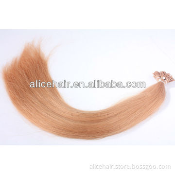 Best quality remy indian I tip human hair extension